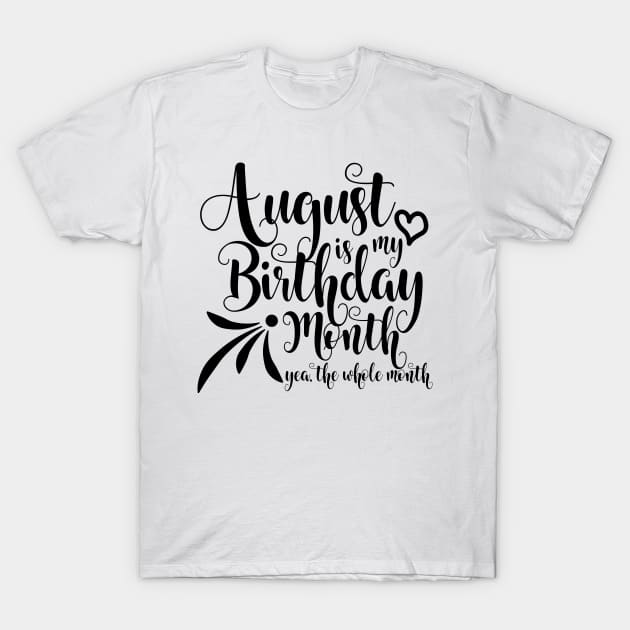 August T-Shirt by Kuys Ed